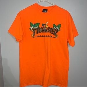 Orange THRASHER Tshirt